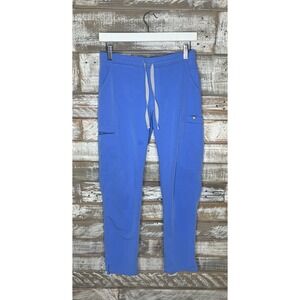 Figs women baby blue scrub pants‎ XSP